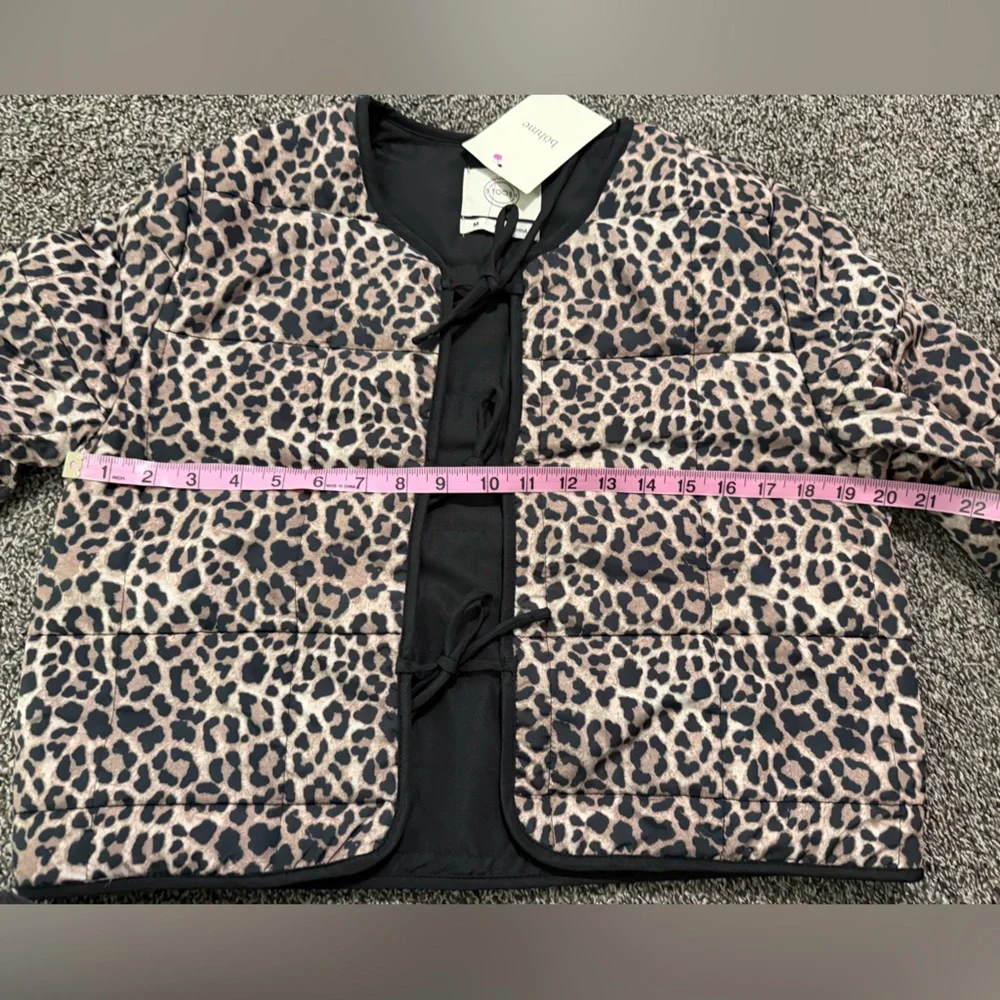 NWT Bohme Armani Leopard Jacket | Size Medium - Picture 5 of 6